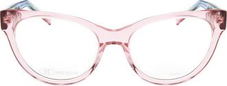 M Missoni Ladies Pink Cat Eye Eyeglass Frames MMI-0097-1