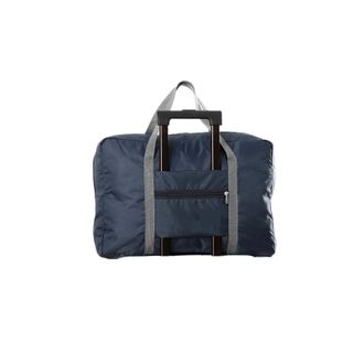 Generic Foldable Travel Duffel Bag,Compatible For Airlines Carry on Women and Lightweight Large Capacity Sports Weekend Overnigh(Dark blue)