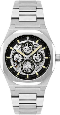 Earnshaw Drake Triple Calendar Black Dial Mens Watch ES-8308-22