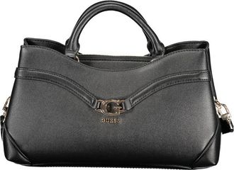 Guess Black Polyurethane Womens Womens Handbag