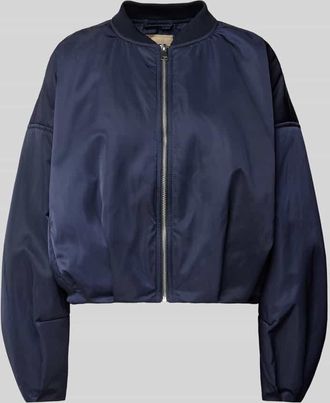 Smith & Soul Bomberjacke mit Leistentaschen in Marine, Gr&ouml;&szlig;e S