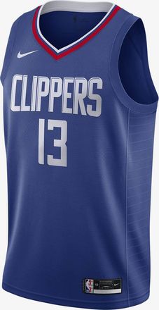 Nike Mens Nba Clippers Kawhi Leonard Jersey In Blue