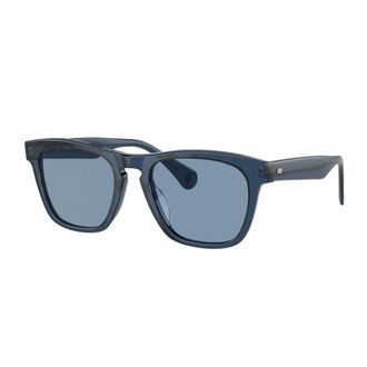 Oliver Peoples Sunglasses, male, Blue, Size: 54 MM Square Frame Sunglasses Ov5555Su R-3