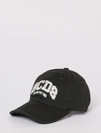 GCDS Cappello da baseball in cotone con logo Gcds