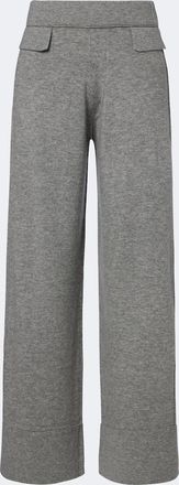 Jardin Des Orangers Wool and cashmere wide-leg pants