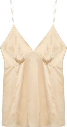 Khaite Grisella Silk Top