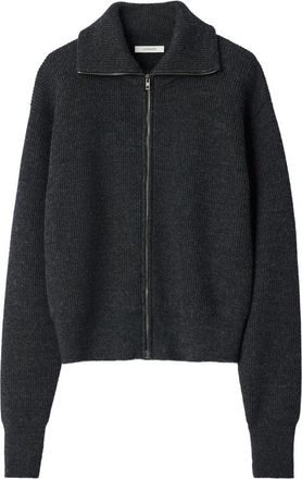 Christophe Lemaire Zipped Cardigan In Virgin Wool