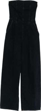 A Gold E Tuta intera senza spalline - Nero