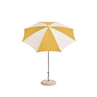 HAY Terrazza Sonnenschirm, achteckig, &Oslash; 200 cm, off-white / ocker