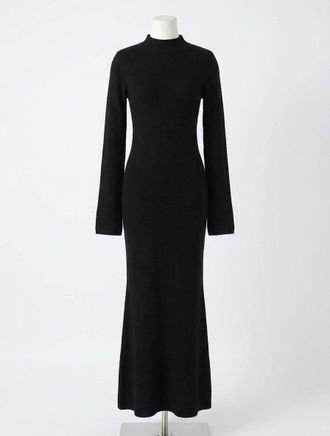 Z Supply Aden Mesh Sweater Dress In Black