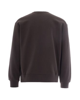 Maison Kitsun&eacute; Embroidered Dreaming Fox Sweatshirt - Gray