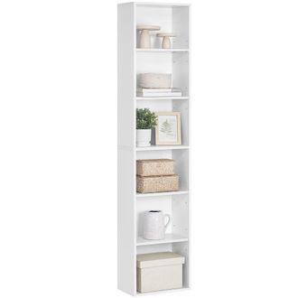 Vasagle Librer&iacute;a abierta de 6 niveles de color blanco