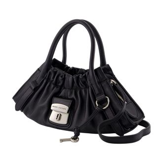 Marc Jacobs Womens Shoulder Bag Black Lambskin