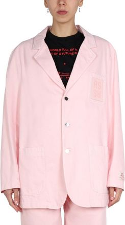 Raf Simons Relaxed Oversized Jacket With Notched Lapels