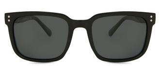 Montana Eyewear MP196 Polarized MP196 Mens Sunglasses Black Size 53