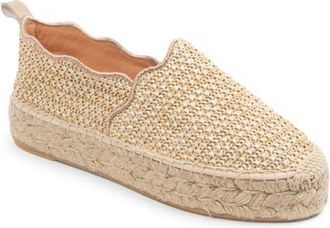 Patricia Green Abigail Espadrille Slip-On in Raffia at Nordstrom, Size 10