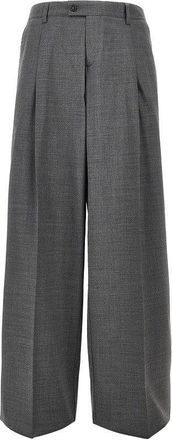 Mars&eacute;m Wool-blend pants with dart Man 46