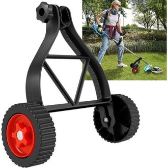 OEM Ruedas De Apoyo Para Desbrozadoras De Empuje, Accesorios De Ruedas De Apoyo Ajustables Para Desbrozadoras, Cortac&eacute;spedes Y Desbrozadoras De Hilo (colo