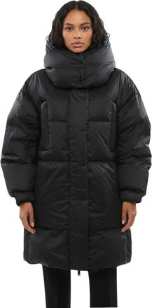 Bacon Black Quilted Hood Jacket