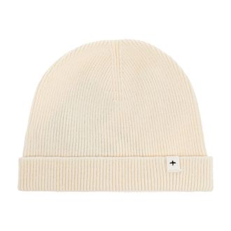 Jil Sander Wollen muts - Dames - Hoeden - Beige - ONE Size - Wol - Accessoires