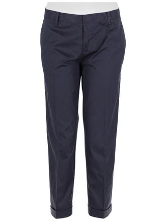 Dsquared2 Tailored Cotton Cuffed Pants