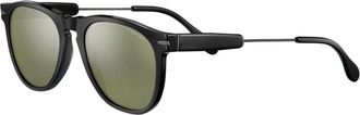 Serengeti Eyewear Amboy Polarized SS530001 Mens Sunglasses Black Size 53