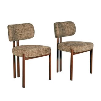 Weber Industries Lote de 2 sillas de comedor en color gris