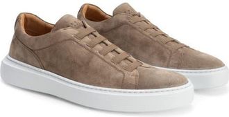 Robert Barakett Williams Stretch Lace Sneaker in Tobacco at Nordstrom, Size 11.5