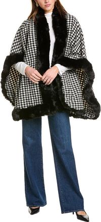 La Fiorentina Houndstooth Ruana