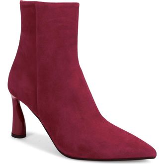 Ron White Danita Pointed Toe Bootie in Crimson at Nordstrom, Size 10-10.5Us