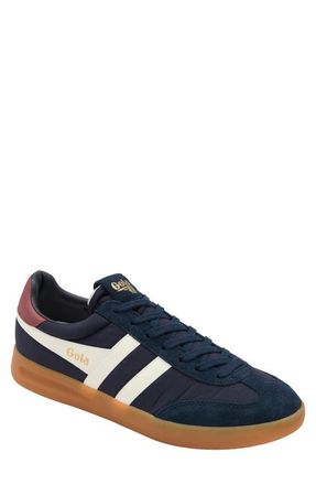 Gola Cyclone Sneaker in Navy/white/red Ochre/gum at Nordstrom, Size 11.5