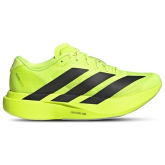 adidas Womens Adizero Evo SL - Shoes Black/Lucid Lemon Size 07.0