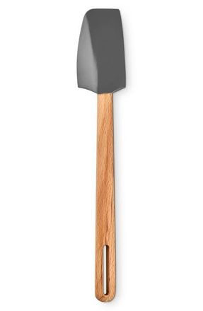 LE CREUSET Signature Small Silicone & Wood Spatula in Oyster at Nordstrom