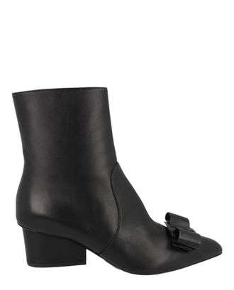 Ferragamo Vince Leather Booties
