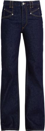 Isabel Marant Belvia Straight-leg Jeans - Denim - 42 (UK14 / L)