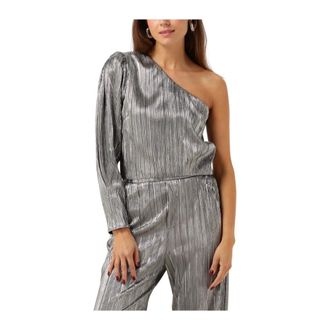 Suncoo Overhemden, Dames, Grijs, L, Polyester, Luna Blouse