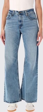 Levi's Jeans flared a vita media in denim di cotone con design a cinque tasche