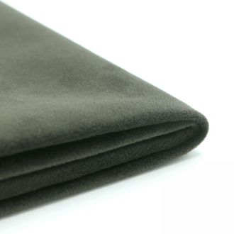 Oviala Funda de sof&aacute; de terciopelo de 3 plazas en verde caqui