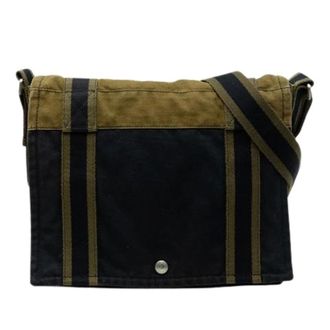 Herm&egrave;s Pre-owned Cross Body Bags, female, Blue, Size: ONE SIZE Pre-owned Fourre Tout Besace Crossbody Bag