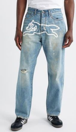 Icecream Slate Vanilla Fit Straight Leg Jeans in Faded at Nordstrom Rack, Size 32