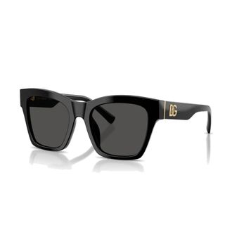 Dolce & Gabbana Sunglasses, female, Black, 53 MM, Square Sunglasses
