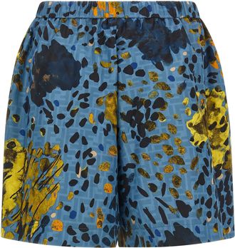Fendi Falena Shorts - Blue