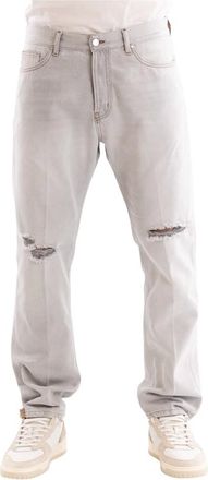 Don the Fuller Hombre, Vaqueros, Gris, Talla: W35