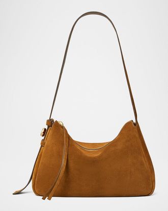 Tory Burch Romy Suede Shoulder Bag