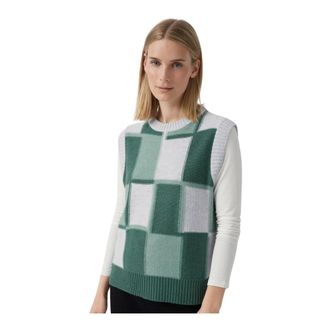 someday Timke mouwloze gebreide top - Dames - Truien - Veelkleurig - Maat: XL