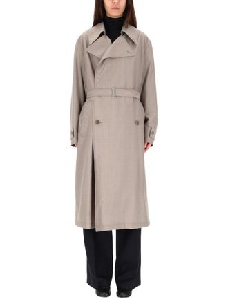 Christophe Lemaire Zweireihiger Trenchcoat von Lemaire