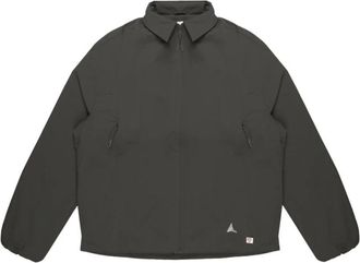Roa Roa, Jassen, Heren, Grijs, L, Polyester, Onsen Primaloft Overshirt