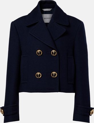 Balenciaga Giacca in lana doppiopetto
