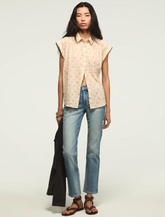 Lucky Brand Womens High Rise Zoe Straight