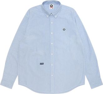 Aape By A Bathing Ape Camicia a righe - Blu